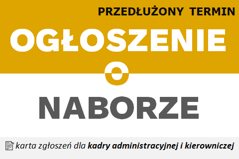 NABÓR UZUPEŁNIAJĄCY